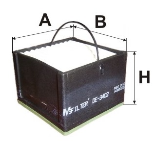 Filtru combustibil DE 3402 MFILTER